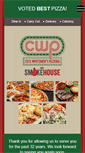 Mobile Screenshot of cecilwhittakerspizza.com